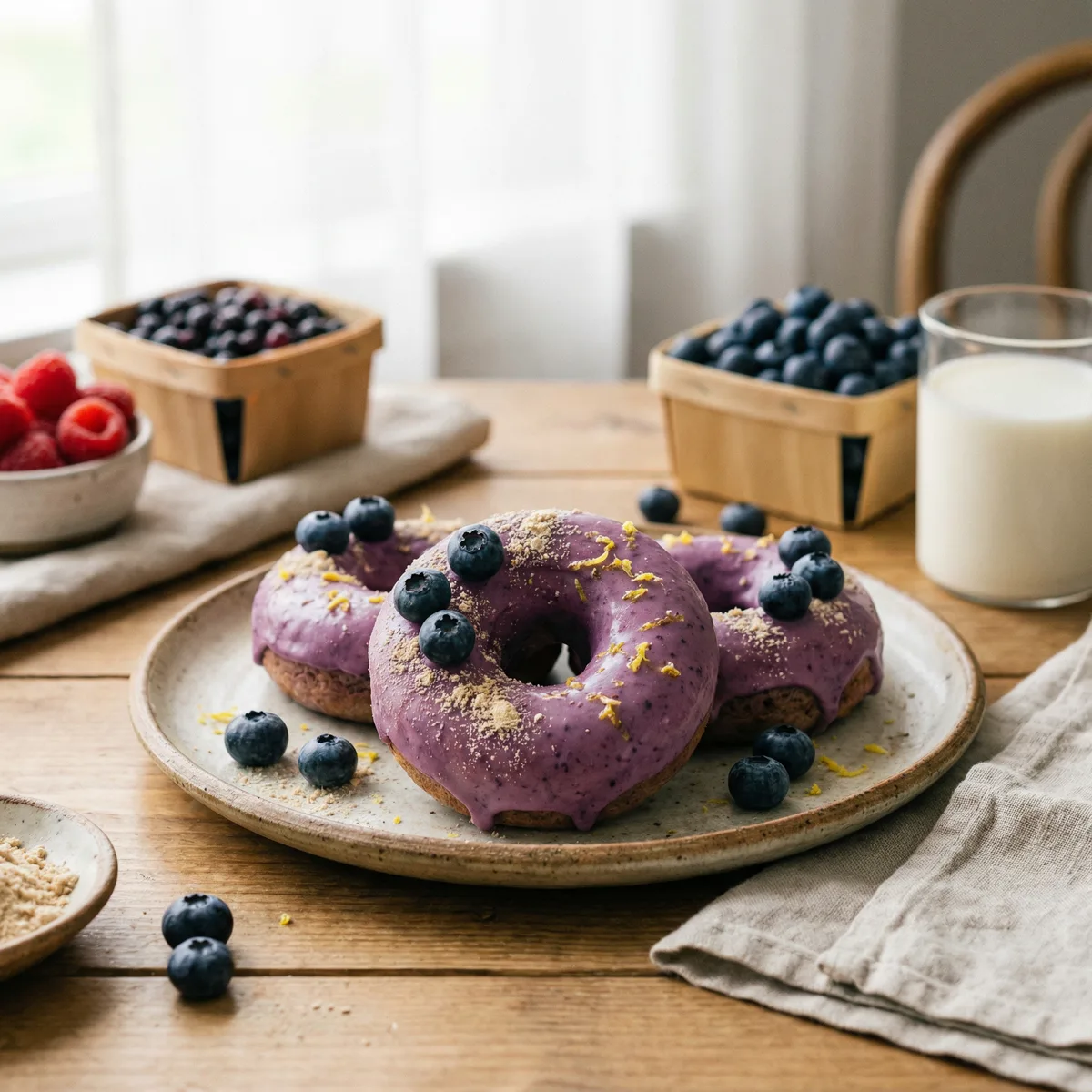 Customize Your Cravings: Versatile Blueberry Protein Donut Recipe